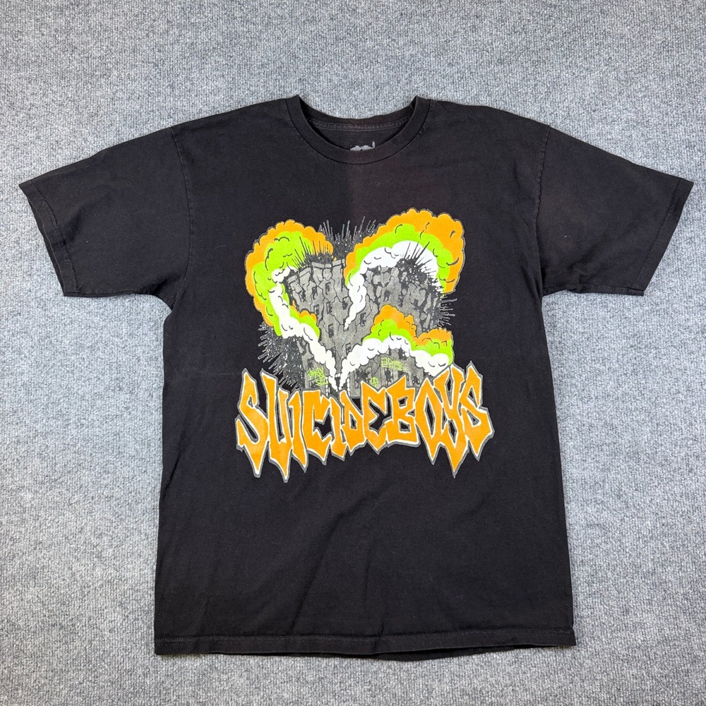 Suicideboys G59 Records World War III Tour T Shirt Mens Large Black Graphic